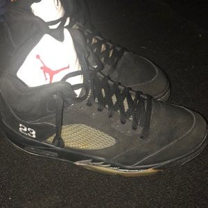 Jordan metallic 5’s size 12